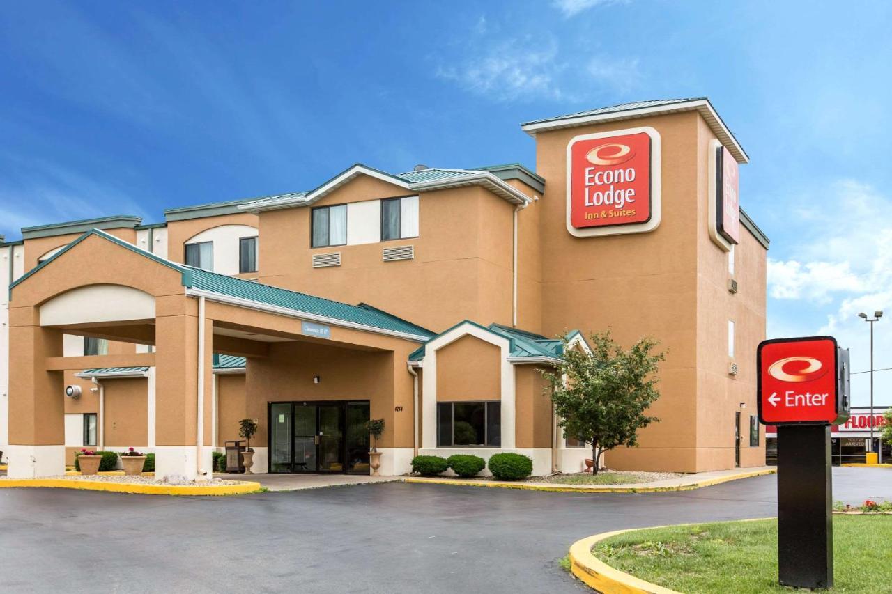 Econo Lodge Inn & Suites Peoria Illinois エクステリア 写真